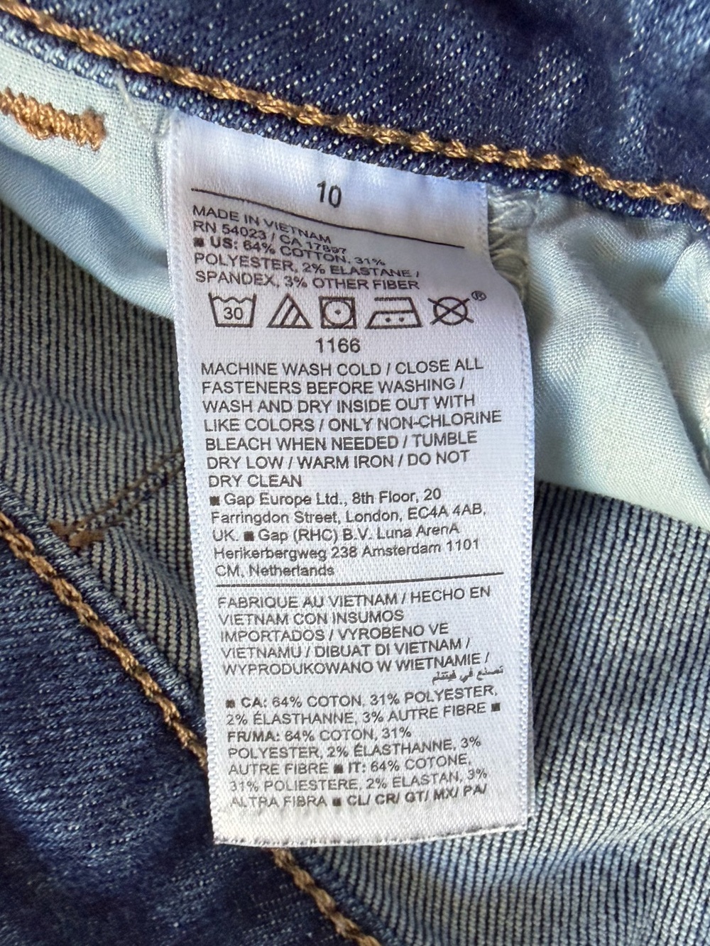 Old Navy 360 Stretch Extra High Rise Flare Trouser Secret Smooth Pockets Size 10 - Picture 7 of 13